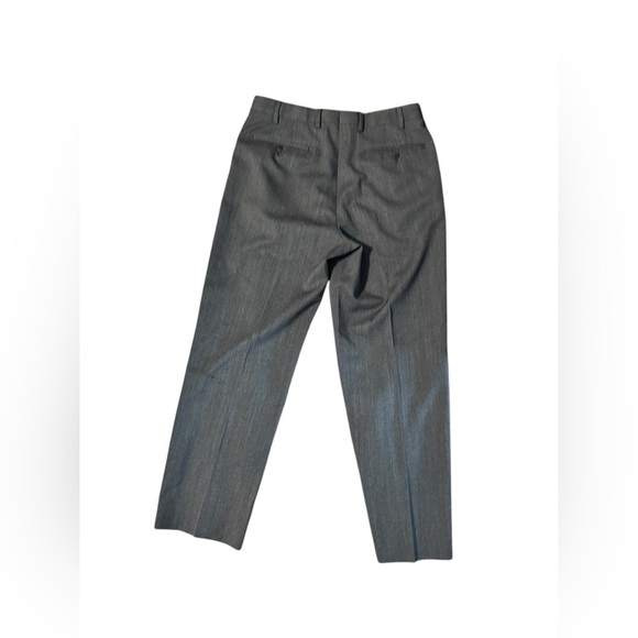 Zanella for Nordstrom Mens Wool Dress Pants Size 33 X 30 Made in Italy Academia - Picture 4 of 15